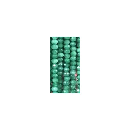 Facetkr disc 3x4,5 jade groen ca 110st