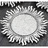 Brochespeld voor 25mm ronde cabochon zilverkl.