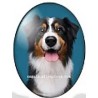 cabochon 30x40mm honden foto's