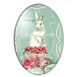 Cabochon 18x25mm rabbit