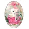 Cabochon 18x25mm rabbit