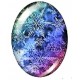 Cabochon 18x25mm wintermotieven