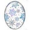 Cabochon 18x25mm wintermotieven