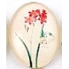 Cabochon 18x25mm bloemen