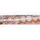 Edelsteen 4mm White Opal 38cm. ca.90cm