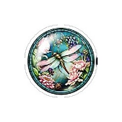 Cabochon 20mm rond vlinders en vogels