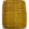 Leerveter 1mm goud metallic per meter.