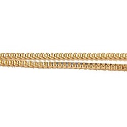 Collier 925 zilver gourmetschakel 45cm