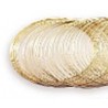 Armband verenstaal 6cmx0,6mm KC-goudkl. 10wind.