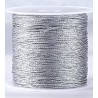 Nylon garen 0,2mm zilver 100m