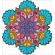 Borduurpakket kralen Mandala 35x38cm