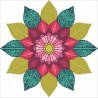 Borduurpakket kralen Mandala 43x43cm