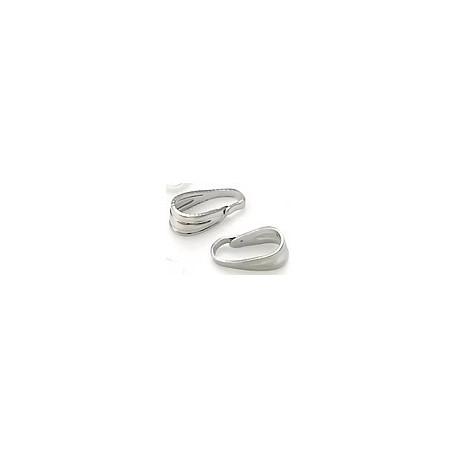 Hangoog 4x8mm zilverkl. 10st