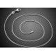 collier 925 zilver 1mm ronde schakel 45cm