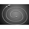 Collier 40cm 925 zilver 1mm ronde schakel