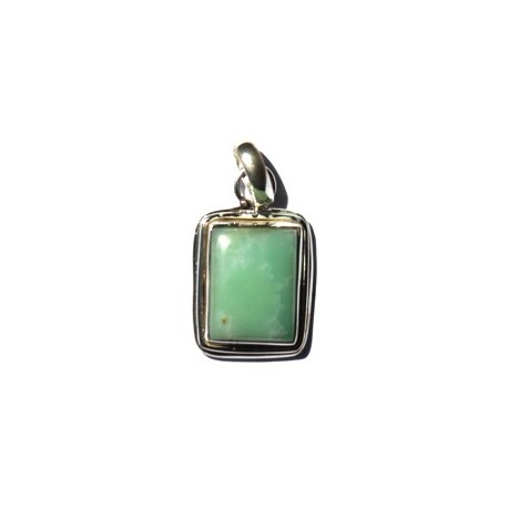 Hanger 25mm 925 zilver met aventurijn