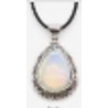 collier met steen 29x37mmopal