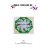 Patronen DEENS leaflet kleed met papagaaien