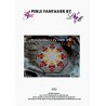 Patronen DEENS leaflet kleed met engeltjes