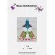 Patronen DEENS leaflet klok 12/16cm met schildpad