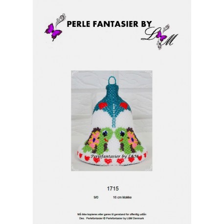 Patronen DEENS leaflet klok 12/16cm met schildpad