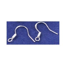 Oorhaakjes 16mm 925 zilver zonder balletje 2paar