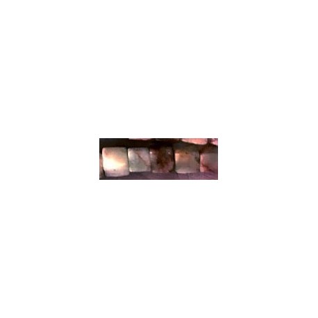 Japspis blokjes 4x4mm grijs/wit 90st. ca 38cm.