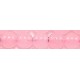 Edelsteen rose poeder kwarts 8mm ca.38cm