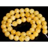 Edelsteen 6mm Jade geel 38scm