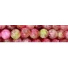 Edelsteen 8mm Toermalijn Watermelon 38scm