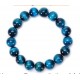 Edelsteen 8mm Tijgeroog blauw armband