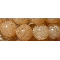 Edelsteen Citrien 8mm ca 38cm.