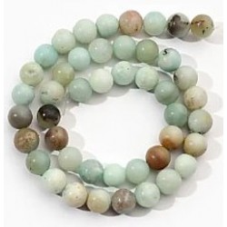 Edelsteen 6mm amazonite ca, 38cm