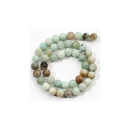 Edelsteen 6mm amazonite ca, 38cm