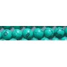 Edelsteen 8mm Turkoois groen ca 38cm.