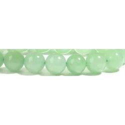Edelsteen 10mm Groene jade 35st.