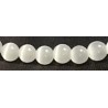 Edelsteen Cateye Wit 6mm ca. 60st.