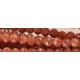 Edelsteen 4mm Gold sandstone faceted ca 90st.