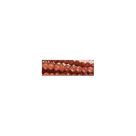 Edelsteen 4mm Gold sandstone faceted ca 90st.