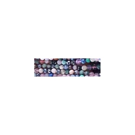 Edelsteen 4mm Mix edelsteen faceted ca 85st.