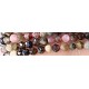 Natuursteen tourmaline, 2-2.5mm(180pcs)