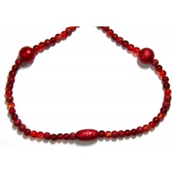 Ketting met ijskralen roof