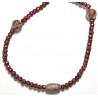 Ketting met ijskralen choco