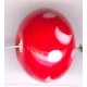 Glaskraal 13x17mm rood/wit 5st