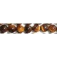 Edelsteen 6mm Tijgeroog yellow ca 60st..