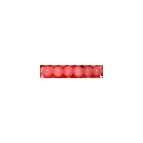 Edelsteen 6mm roze Calcedoon ca 60st.