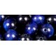 Edelsteen 6mm Tijgeroog blauw ca 60st..