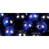 Edelsteen 6mm Tijgeroog blauw ca 60st..