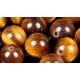 Edelsteen 6mm Tijgeroog yellow ca 60st..