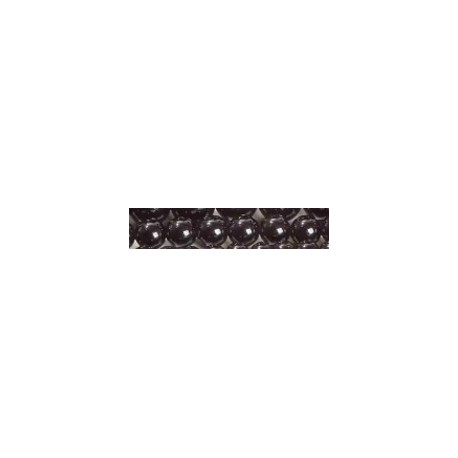 Edelsteen 6mm obsidiaan ca. 38cm